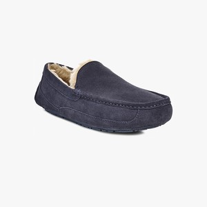 Ugg Ascot Men Slippers Navy (5627DKNJY)